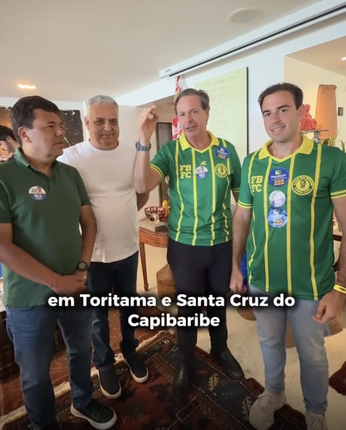 Alfredo Gaspar confirma carreata em Santa Cruz do Capibaribe, Toritama e Caruaru dia 20