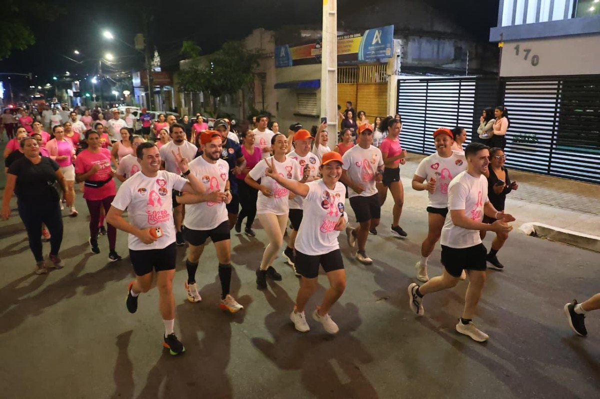 Viviane Facundes participa de Treinão para a 2ª Night Run Eu Amo Gravatá