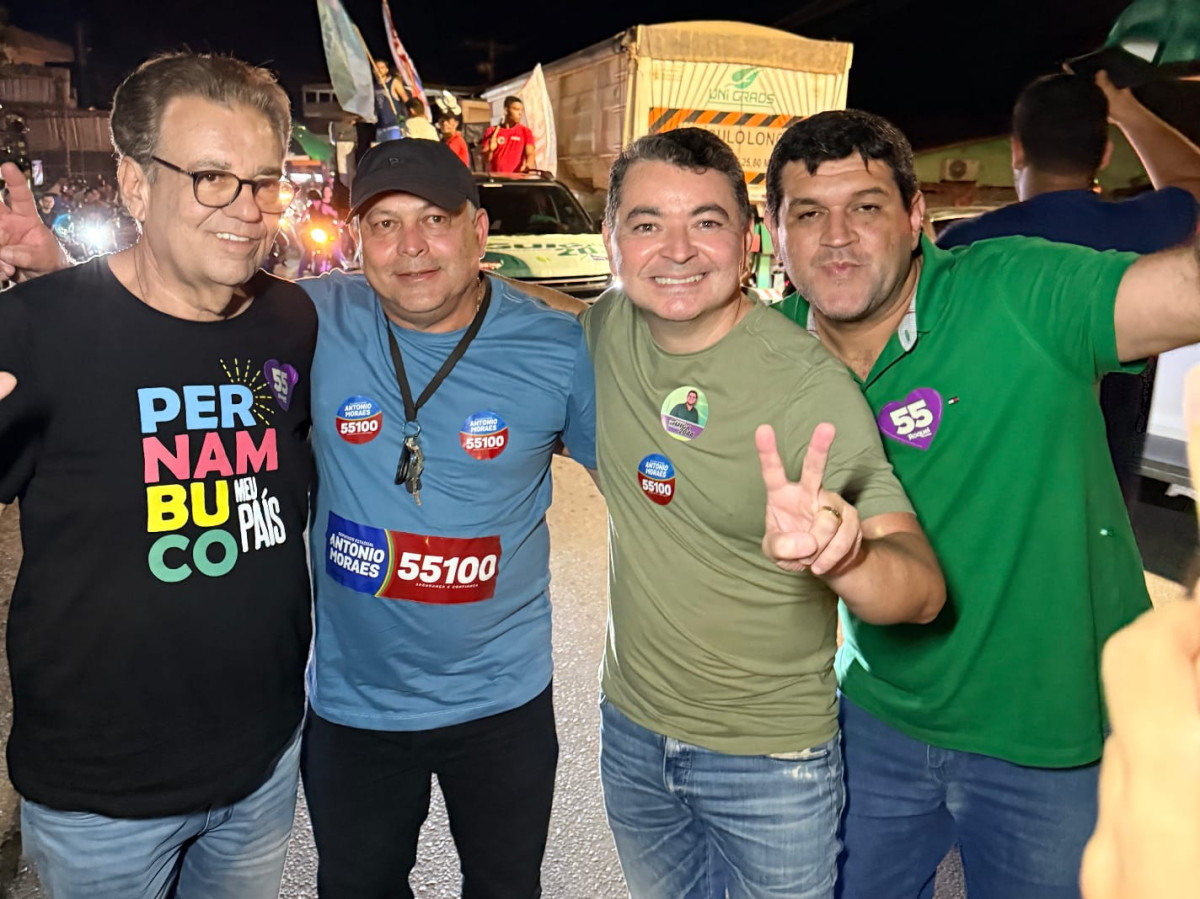 Em Machados, Antônio Moraes recebe apoio de lideranças à sua reeleição na Alepe