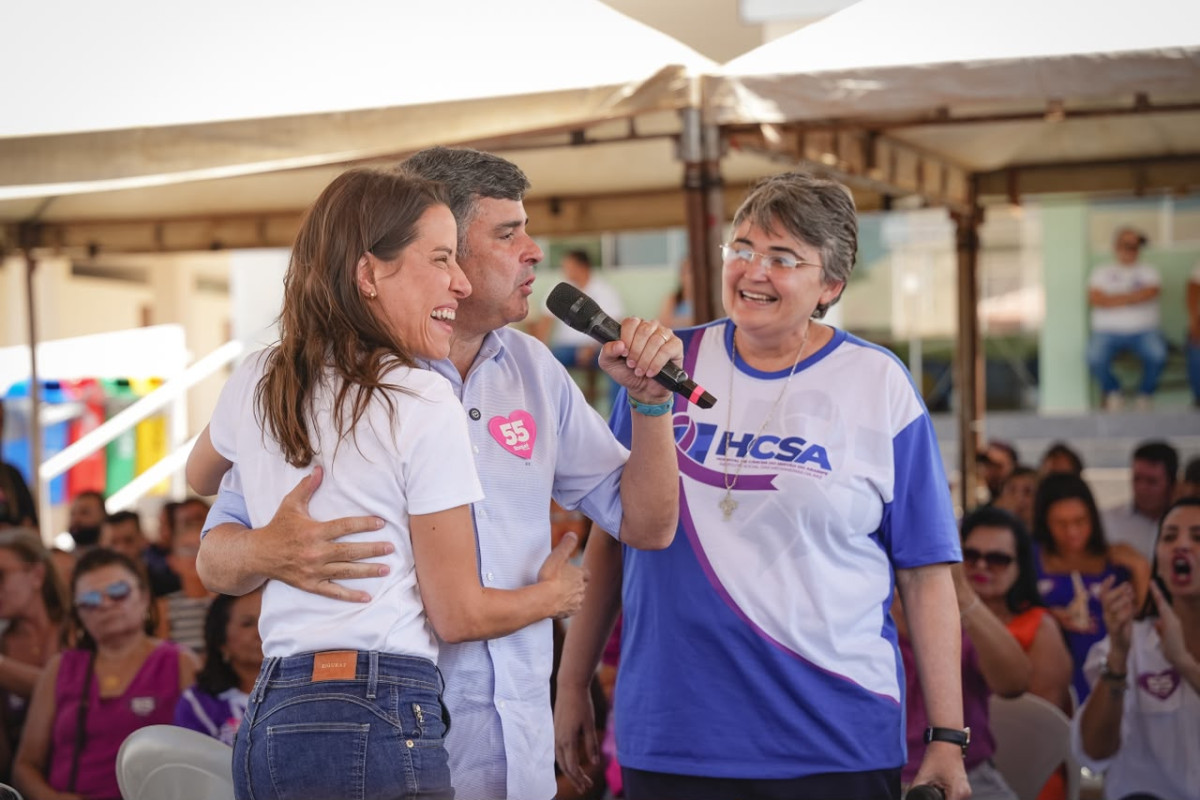 Raquel Lyra e Eduardo da Fonte visitam o Primeiro Hospital de Câncer do Sertão do Araripe e defendem interiorização da saúde