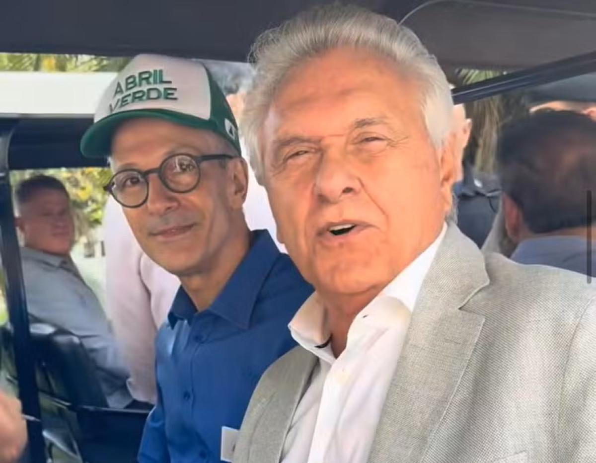 Zema e Caiado discutem possível aliança para 2026
