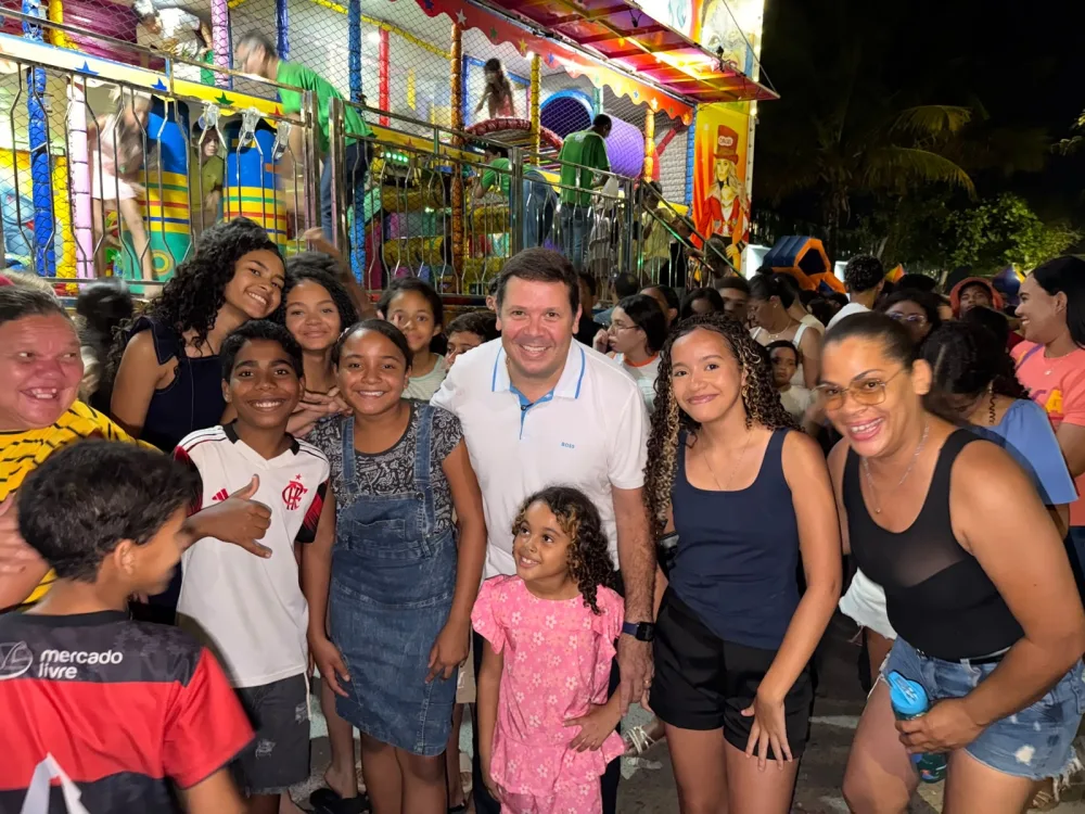 Junior de Beto destaca importância de ações voltadas às crianças durante evento em Palmares