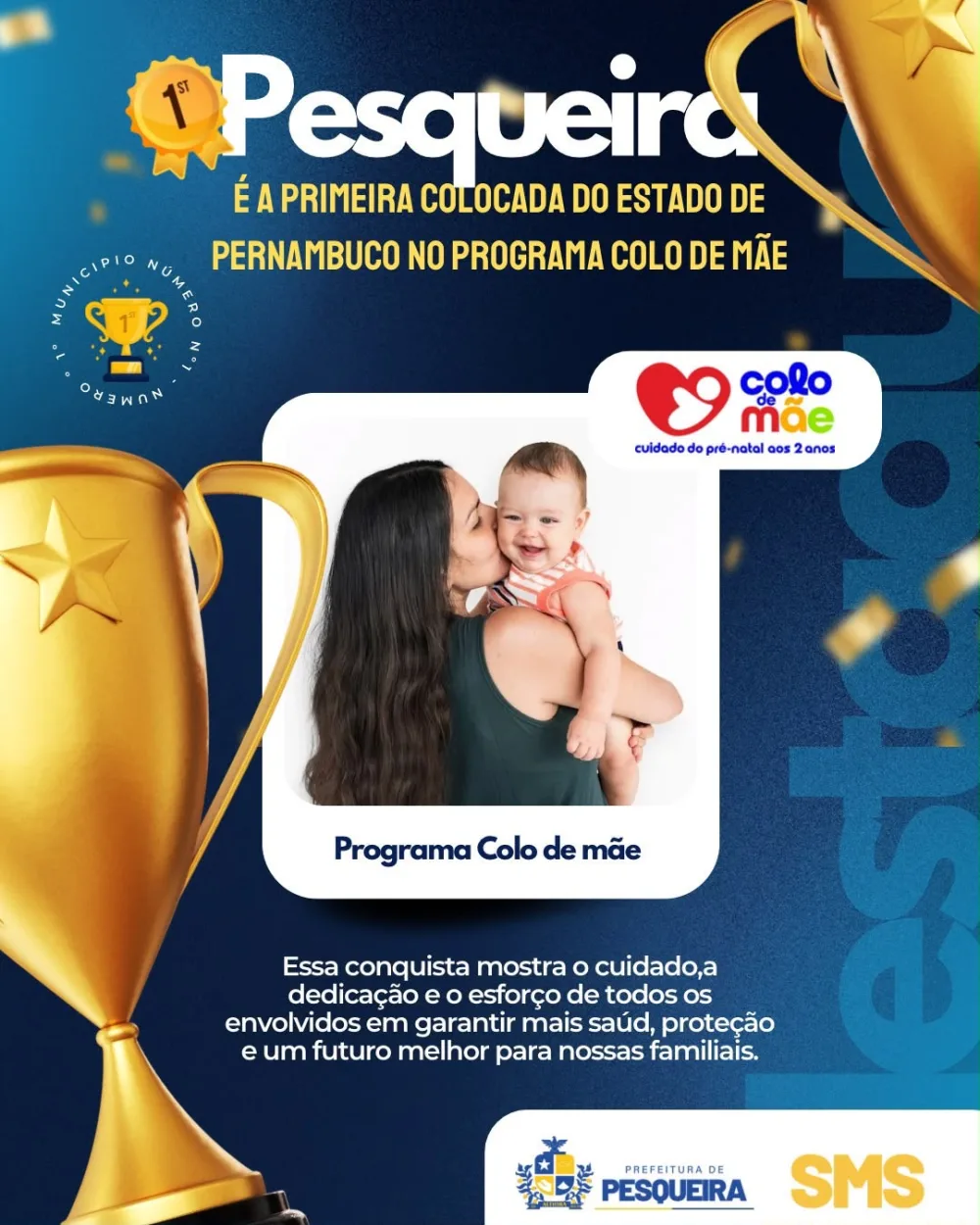 Pesqueira é destaque no Programa Colo de Mãe e alcança maior número de cadastros