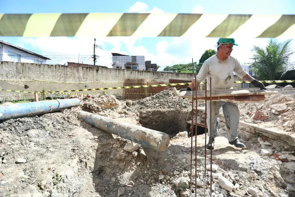 Recife acelera obra de requalificação e expansão da Creche Lar Sem Fronteiras, na Várzea