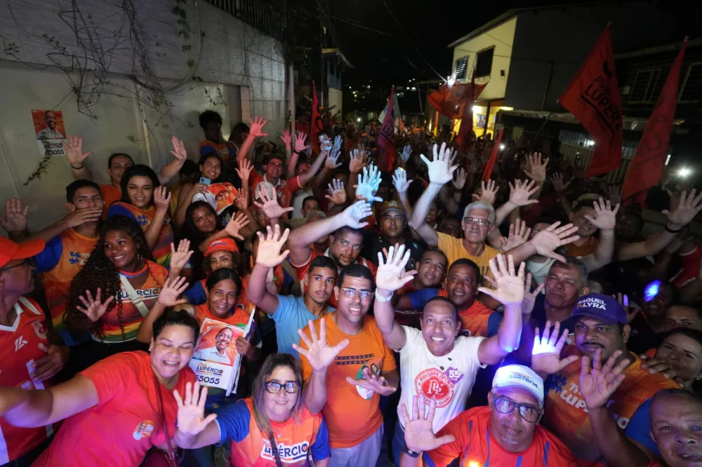 Lupércio caminha em Sapucaia e destaca obras e entregas em Olinda