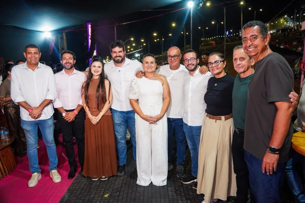 Lula da Fonte prestigia Noite Gospel do Igarafest ao lado da prefeita Elcione e de César Ramos