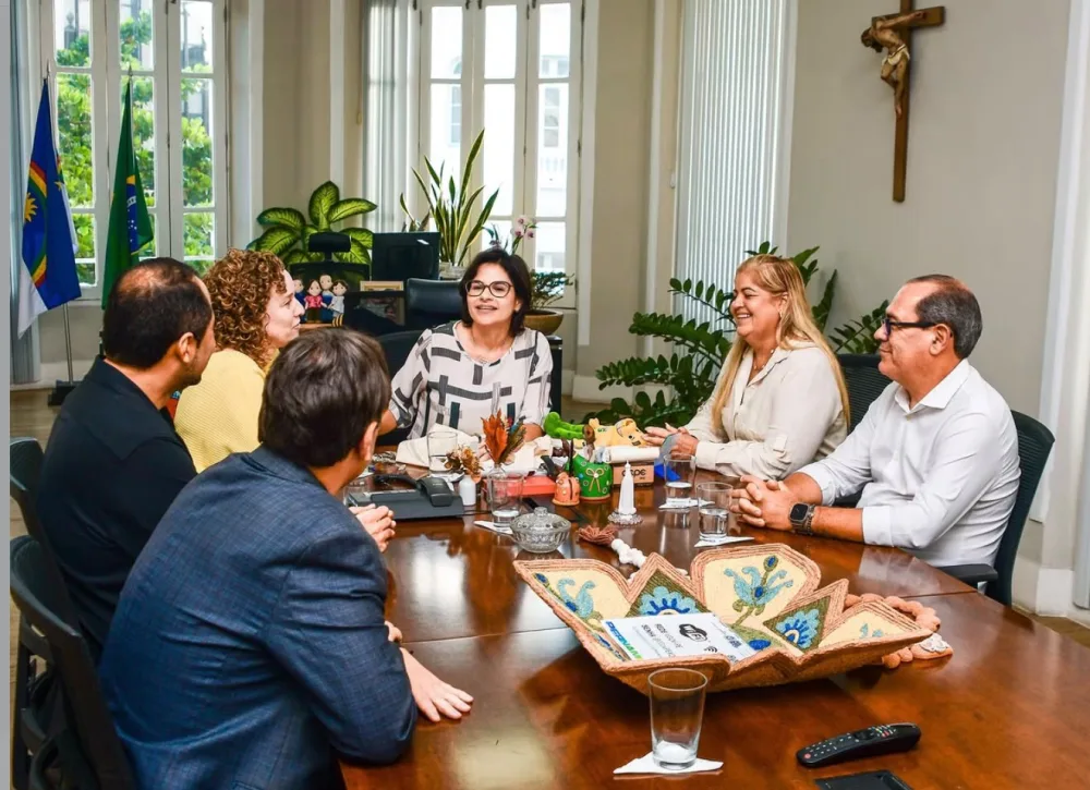 Mano e Andrea Medeiros articulam projetos para o esporte em reunião com Priscila Krause e Yane Marques