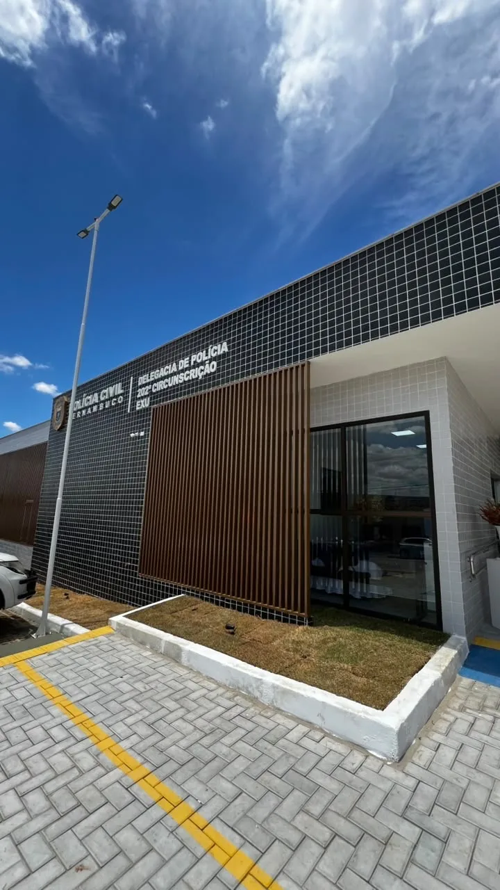Com investimentos de R$ 1,36 milhão, Governo de Pernambuco entrega nova Delegacia de Exu, no Sertão do Araripe