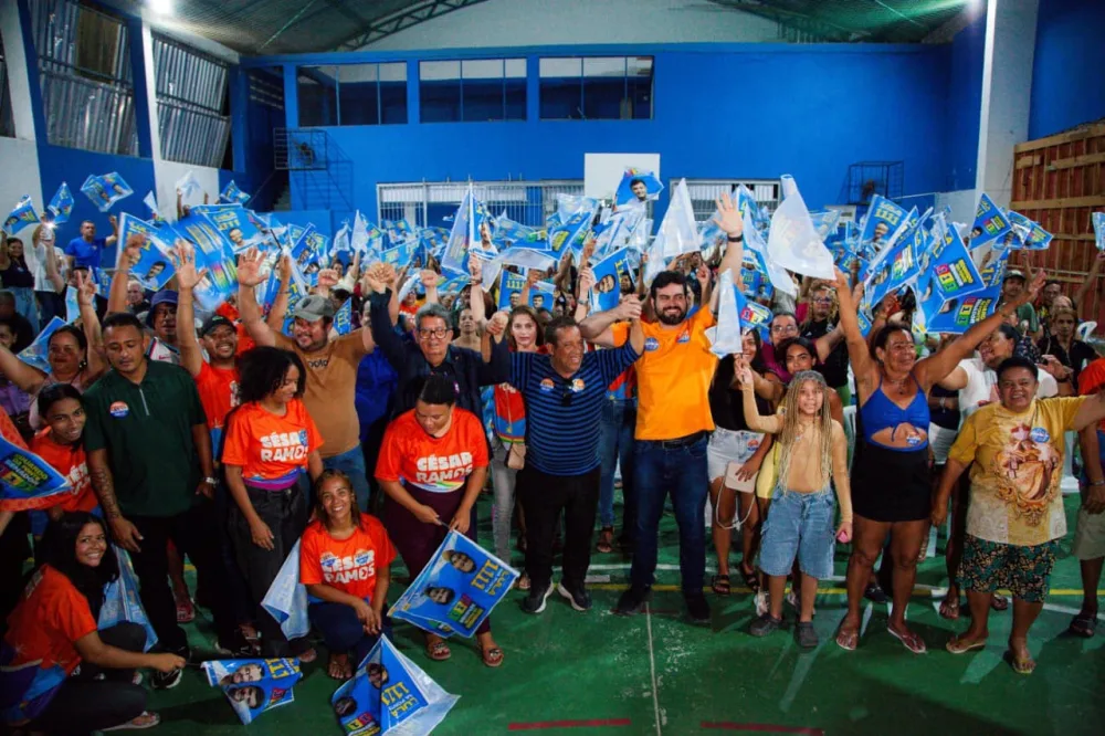 Com espaço lotado em Olinda no “Simbora com César " , liderança Tostão mobiliza apoiadores e população