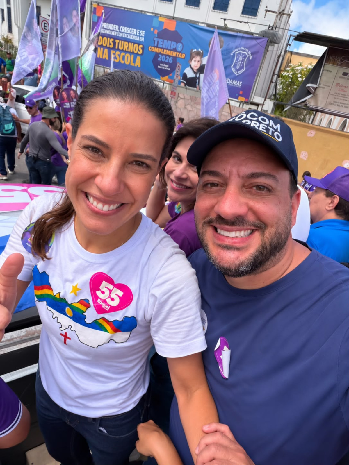 Robson Ouro Preto mostra força política em Garanhuns e ganha destaque em caminhada com Raquel Lyra