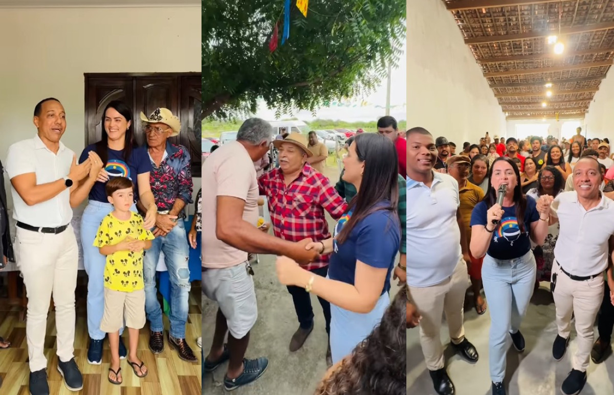 Ao lado de Lupércio, Juliana de Chaparral percorre Altinho e Cupira e amplia articulações políticas no interior