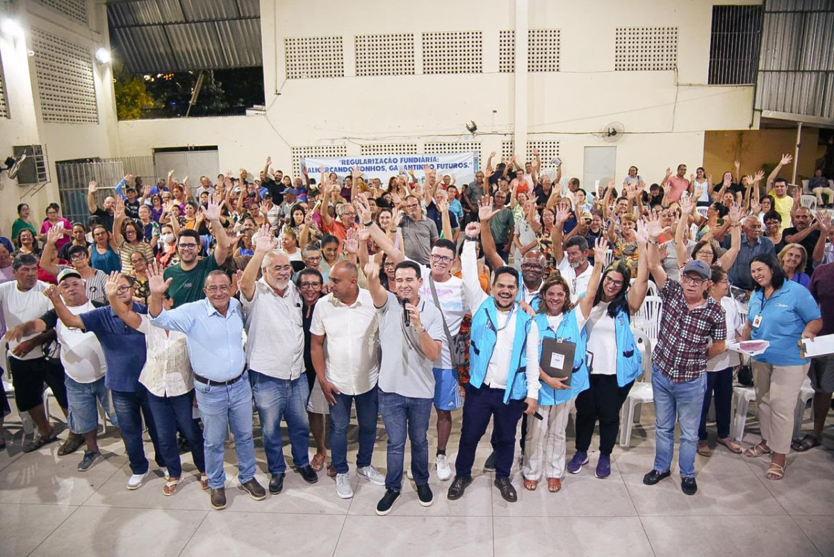 Joaquim Lira supervisiona o avanço da regularização fundiária de imóveis em Vitória de Santo Antão