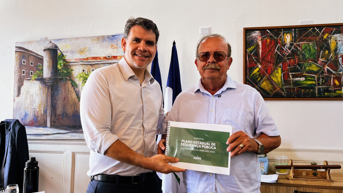Delegado Romero Leal se reúne com presidente da ADEPPE e reforça compromisso com a segurança pública