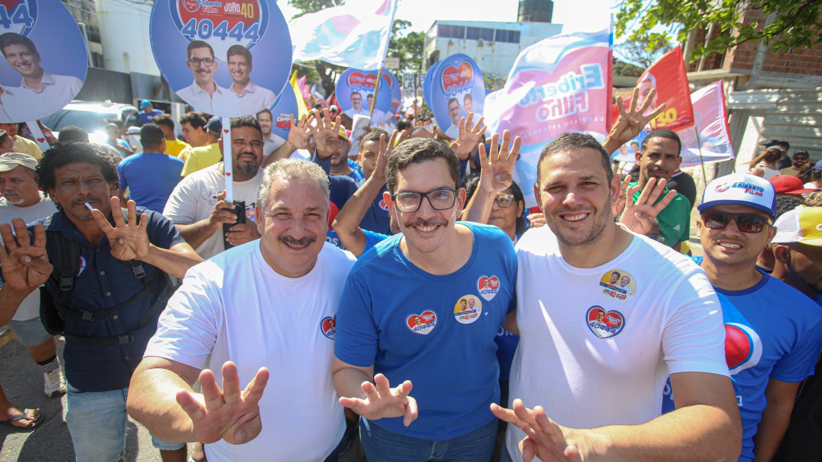 Campanha de Eriberto Filho larga em ritmo acelerado e ganha as ruas do Recife
