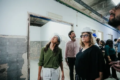 Governadora Raquel Lyra vistoria requalificações no Hospital Geral de Areias, que recebe R$ 17 milhões em investimentos