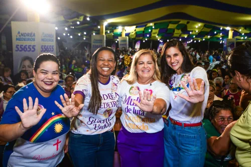 Andréa Medeiros reúne mulheres em Piedade para falar sobre representatividade e força política 