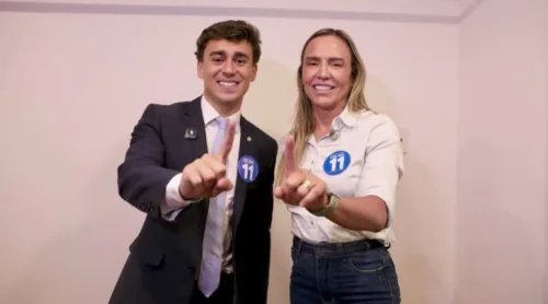 Celina recebe apoio de Nikolas Ferreira ao governo do DF