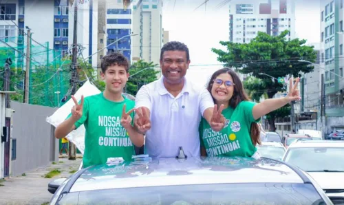 Joel da Harpa mostra força e onda verde toma conta das ruas de Jaboatão