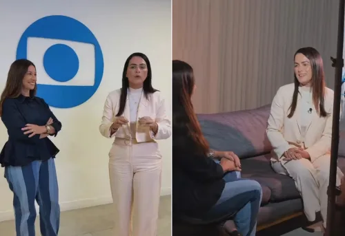 Juliana de Chaparral fala à TV Globo sobre trajetória política e chegada à Câmara Federal