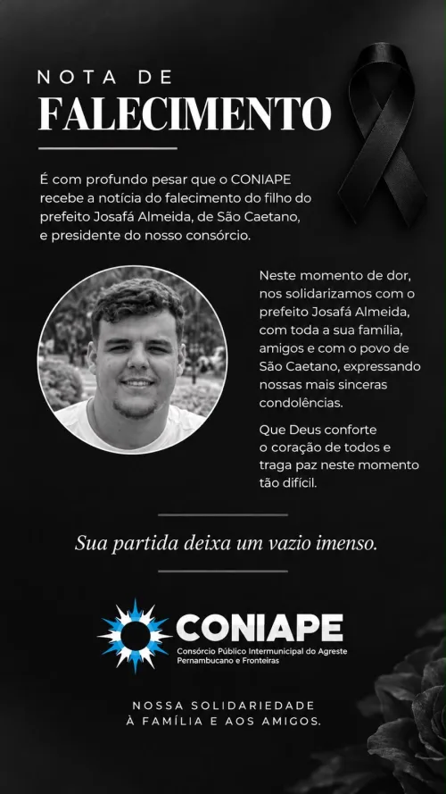  NOTA DE PESAR