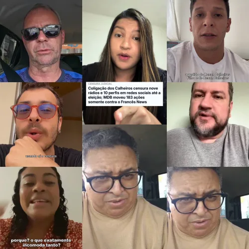 “Bom jornalismo se faz com liberdade”: comunicadores reagem após ação da coligação de Renan Filho e Renan Calheiros tirar rádios do ar
