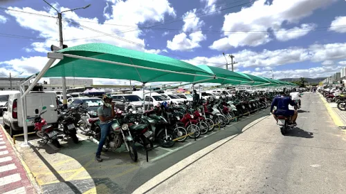 Administração do Moda Center amplia oferta de vagas cobertas para motos