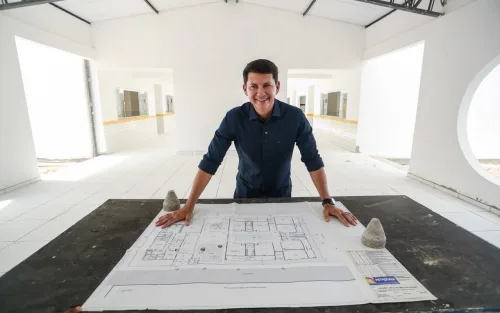 Simão Durando acompanha avanço da UBS do João de Deus, com entrega prevista para novembro