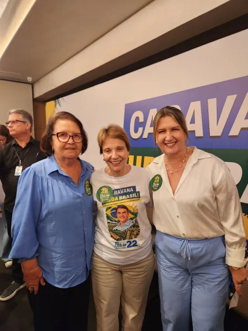 Izabel Urquiza participa da “Caravana Muda Brasil” de apoio a Flávio Bolsonaro em encontro com empresários no Recife