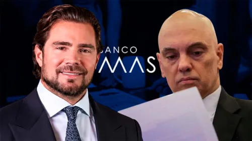 A reação de Vorcaro à revelação do contrato com a esposa de Moraes