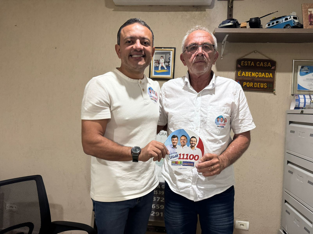 Léo do Ar recebe apoio de Paulo Doido e amplia base política em Gravatá