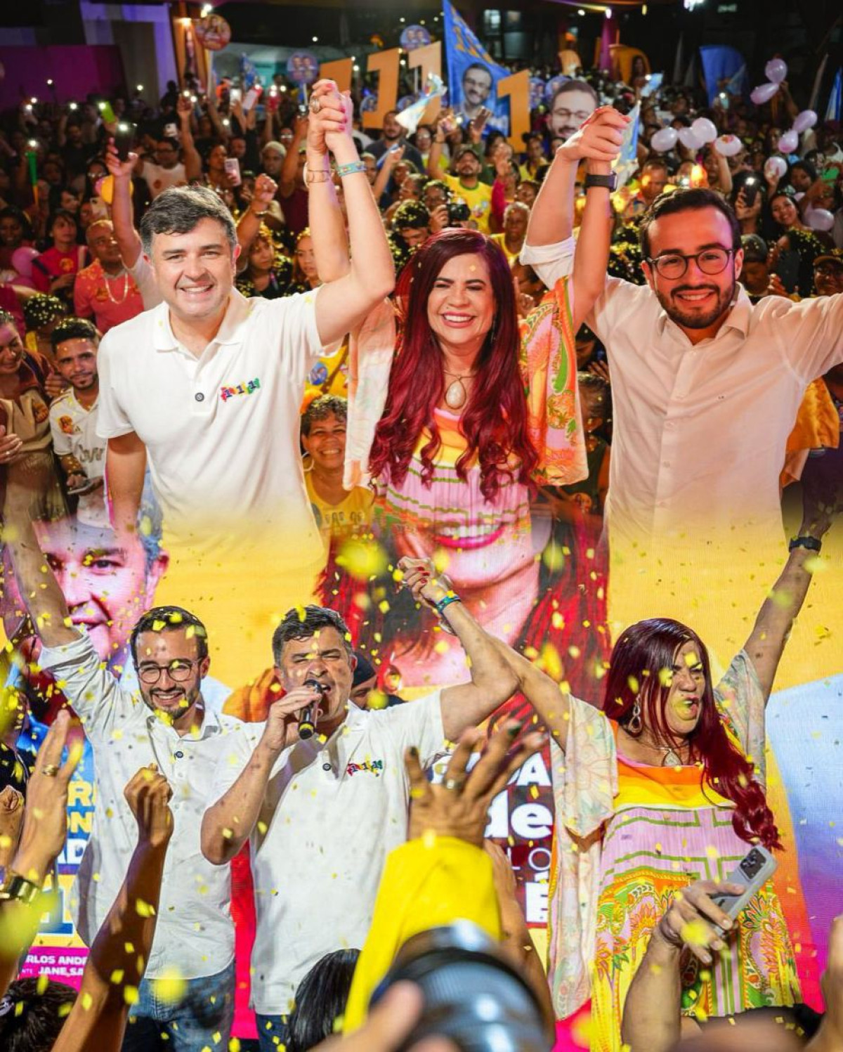 Pernambuco em peso: Gleide Ângelo e Lula da Fonte mostram força ao lado de Eduardo da Fonte em grande largada de comitê