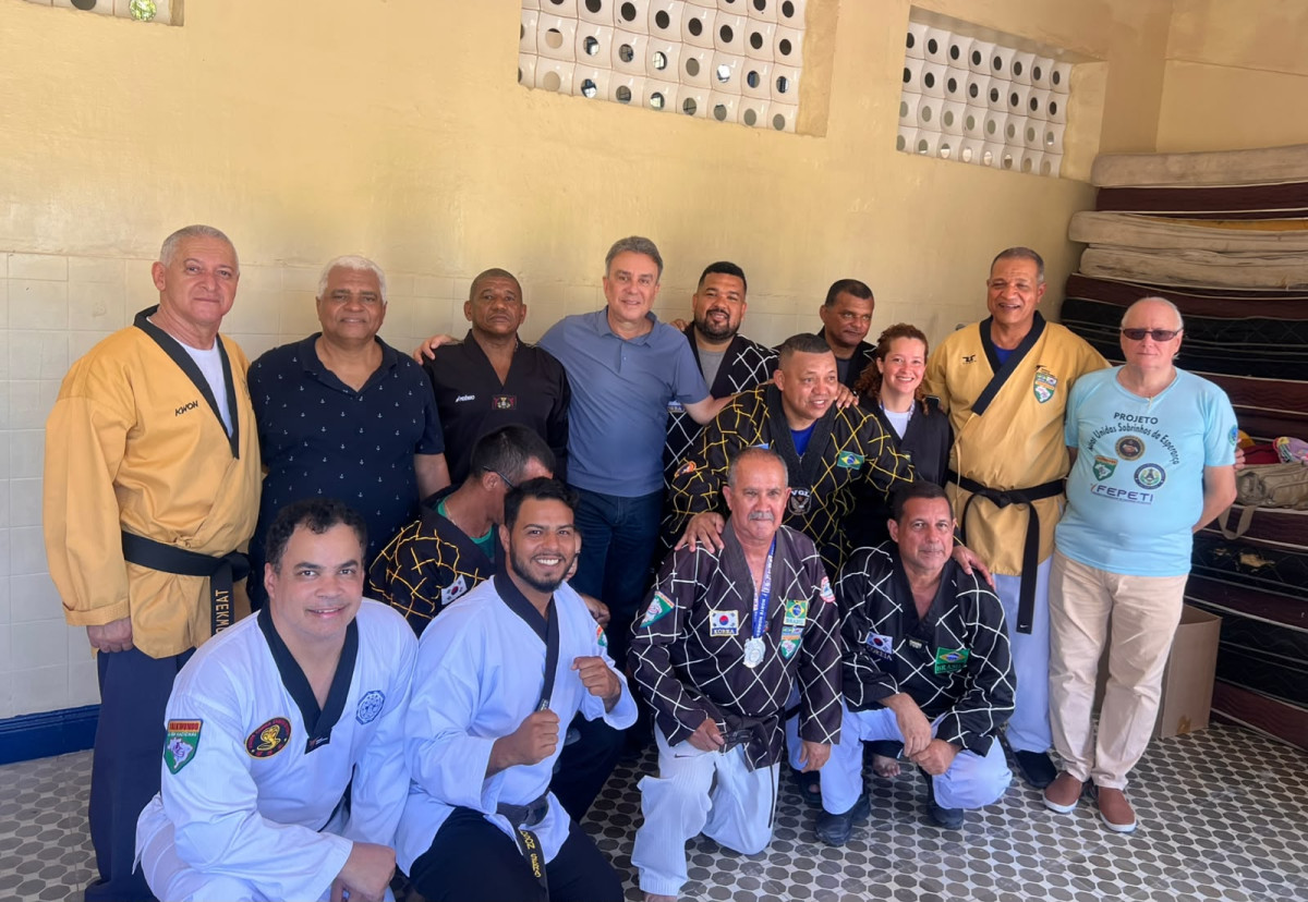 Ricardo Teobaldo recebe apoio da Federação Pernambucana de Taekwondo