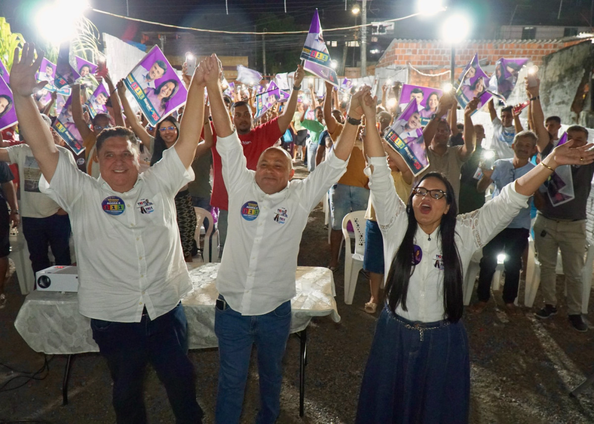 Em Cajueiro Seco, Pastor Cleiton e Missionária Michele Collins reúnem lideranças e relembram início de trajetória em Jaboatão